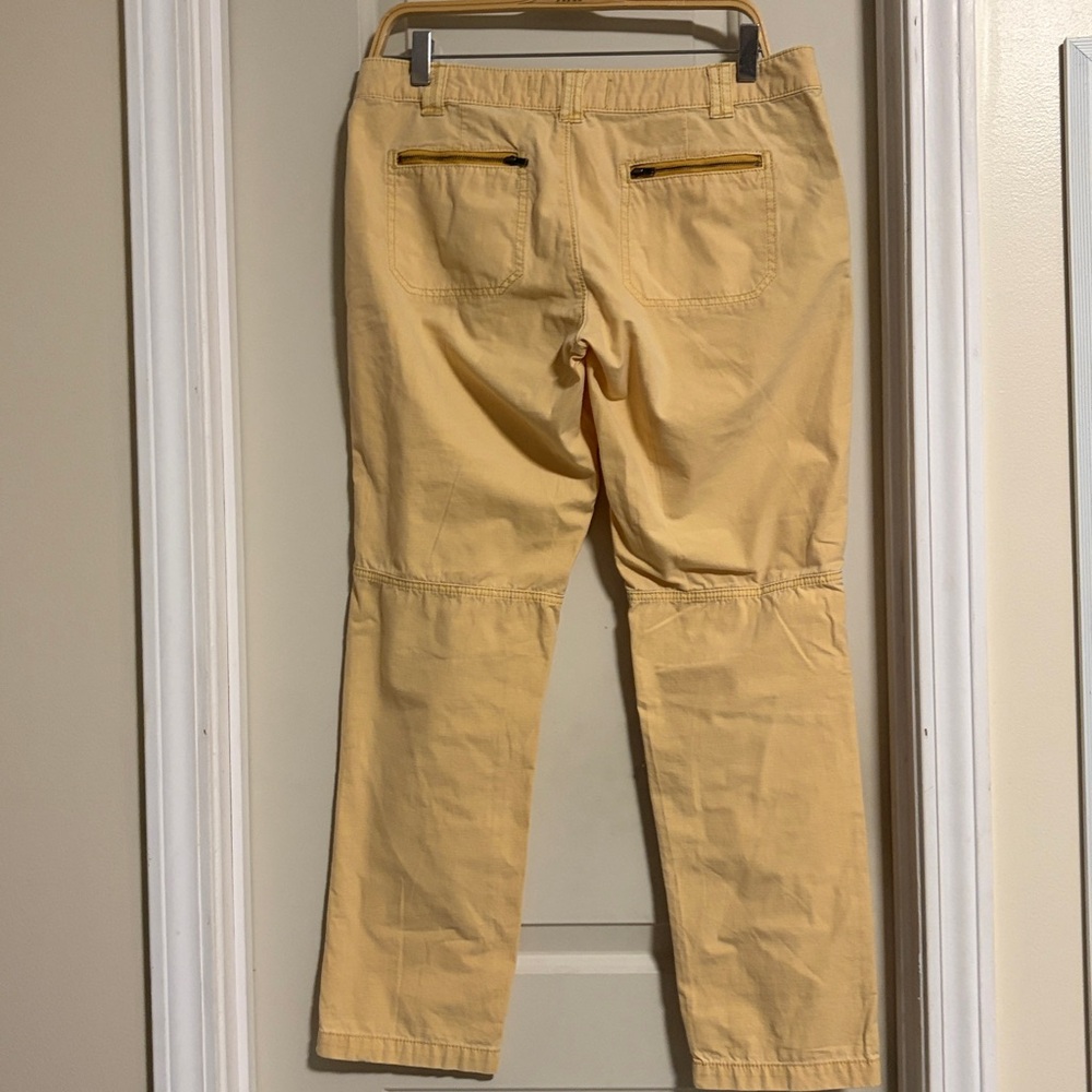 Anthropologie Hei Hei Pants Womens 29 Khaki The Wanderer Straight - Picture 3 of 6